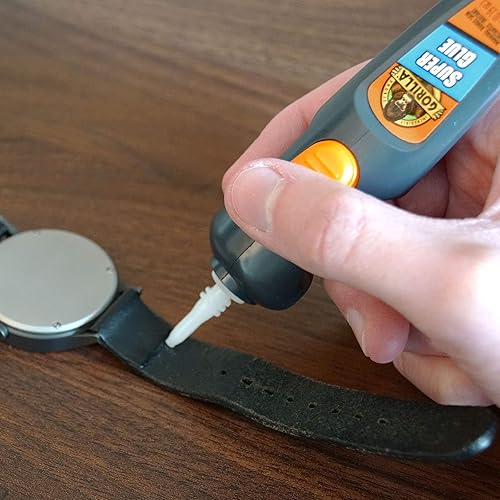 GORILLA SUPER GLUE PEN 5.5G FAST SETTING, CLEAR CYANOACRYLATE WITH PRECISE APPLICATOR