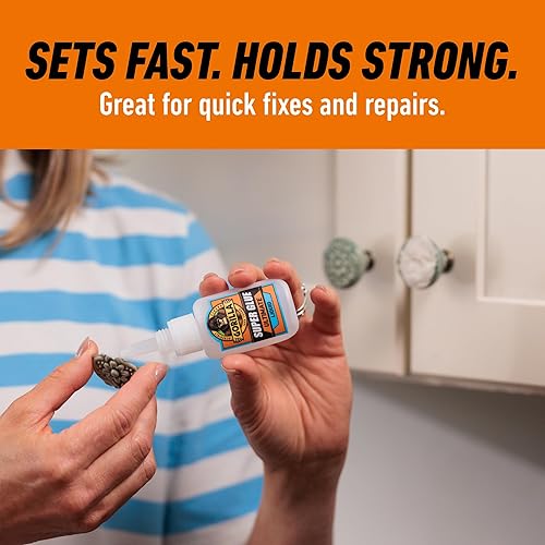 GORILLA ULTIMATE SUPER GLUE CLEAR 15G - FAST-SETTING CYANOACRYLATE WITH ANTI-CLOG CAP