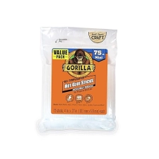 GORILLA CLEAR MINI HOT GLUE STICKS 4 X 0.27 75 COUNT - ALL TEMPERATURE SAFE, LONG WORKING TIME