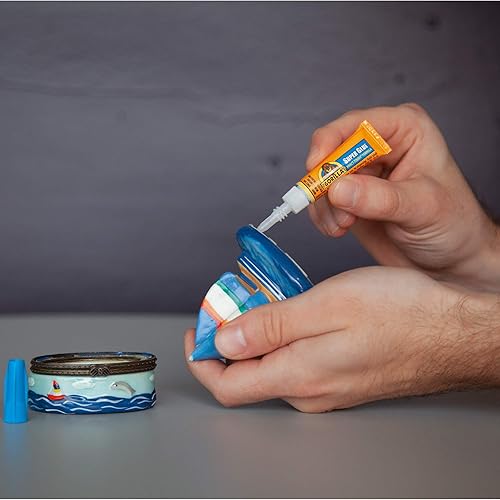 GORILLA SUPER GLUE CLEAR, 4 X 3G TUBES, PACK OF 10 FAST-SETTING ALL-PURPOSE ADHESIVE