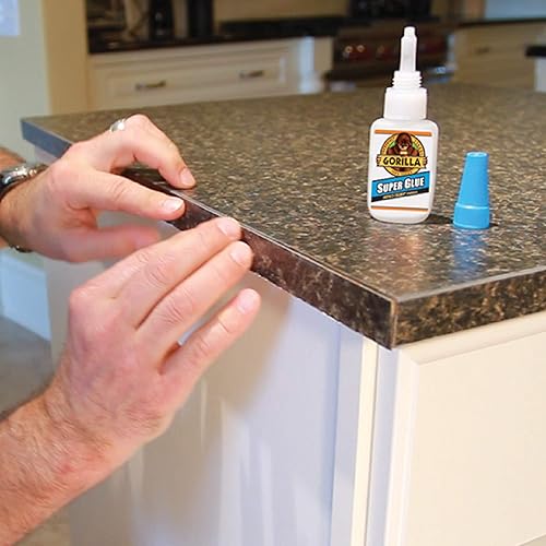 GORILLA SUPER GLUE CLEAR 20G PACK OF 10 FAST SETTING, ALL-PURPOSE ADHESIVE FOR REPAIRS