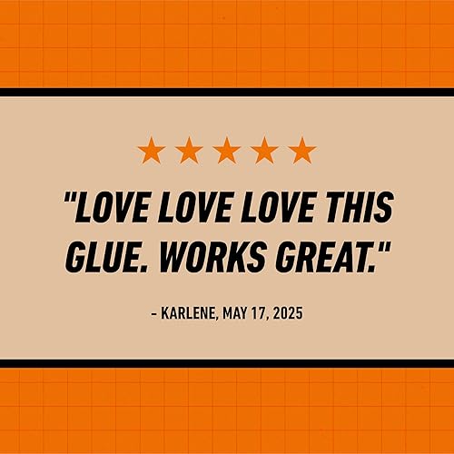 GORILLA ORIGINAL WATERPROOF POLYURETHANE GLUE, BROWN, 8 OZ STRONG ALL-PURPOSE ADHESIVE