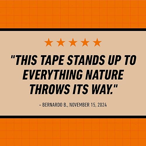 GORILLA BLACK ALL WEATHER DUCT TAPE 1.88X25YD, UV TEMPERATURE RESISTANT, PACK OF 2