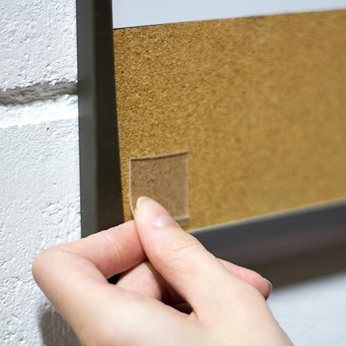 GORILLA CLEAR DOUBLE SIDED TAPE SQUARES, 24 PRE-CUT 1 MOUNTING SQUARES, PACK OF 6