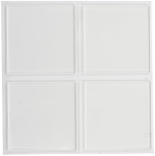 GORILLA CLEAR DOUBLE SIDED TAPE SQUARES, 24 PRE-CUT 1 MOUNTING SQUARES, PACK OF 6