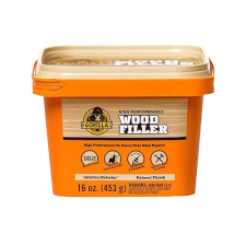 GORILLA ALL PURPOSE WOOD FILLER 16OZ NATURAL FINISH WATER RESISTANT INDOOR OUTDOOR USE