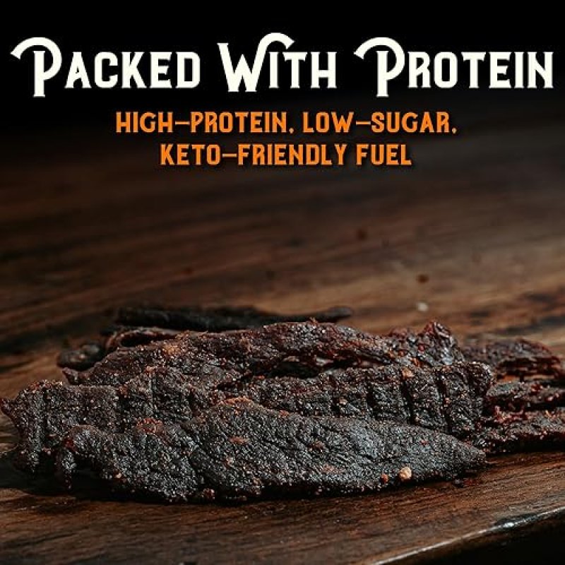 MEAT ARTISAN AUSTRALIAN WAGYU BEEF JERKY 3OZ HONEY JALAPEñO, SWEET HEAT, ASIAN BBQ, GLUTEN-FREE
