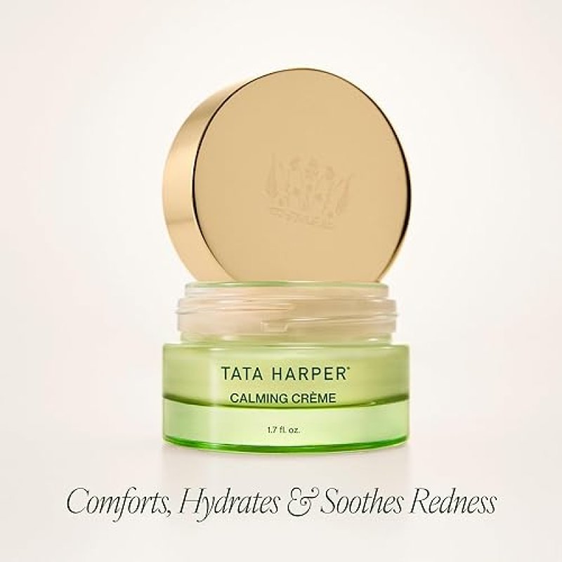 TATA HARPER CALMING CRèME 50ML SOOTHING MOISTURIZER FOR ECZEMA SENSITIVE, SENSITIVE SKIN