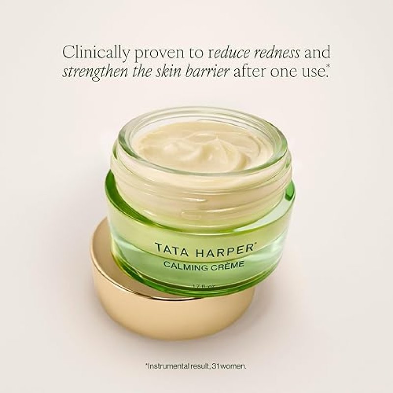 TATA HARPER CALMING CRèME 50ML SOOTHING MOISTURIZER FOR ECZEMA SENSITIVE, SENSITIVE SKIN