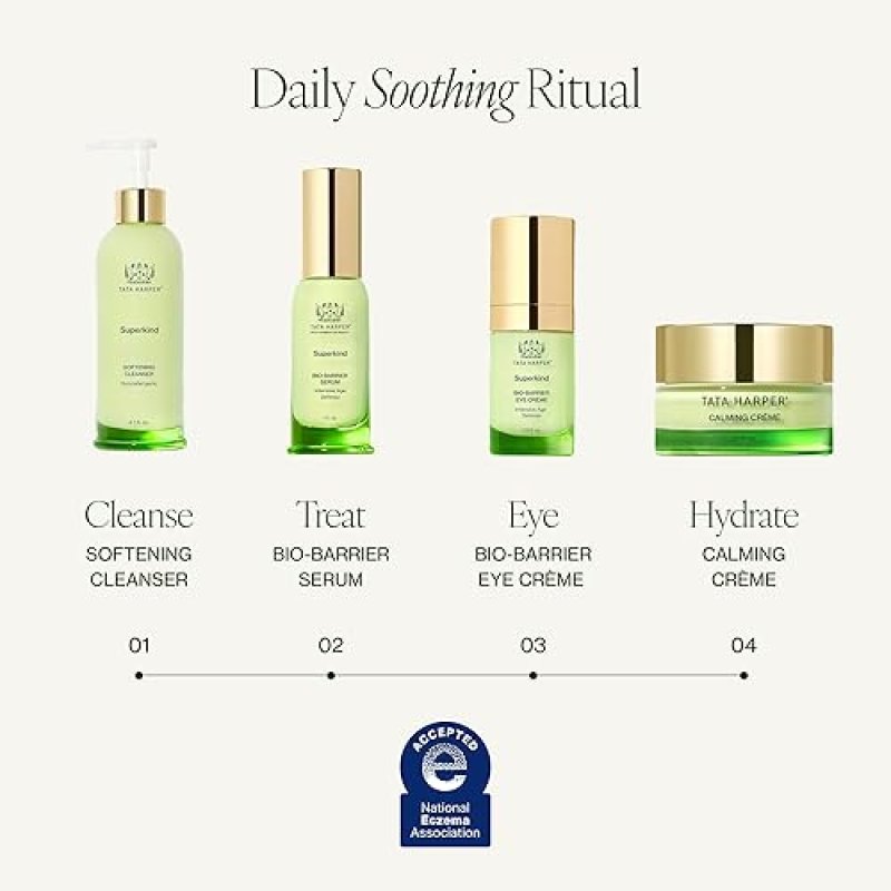 TATA HARPER CALMING CRèME 50ML SOOTHING MOISTURIZER FOR ECZEMA SENSITIVE, SENSITIVE SKIN