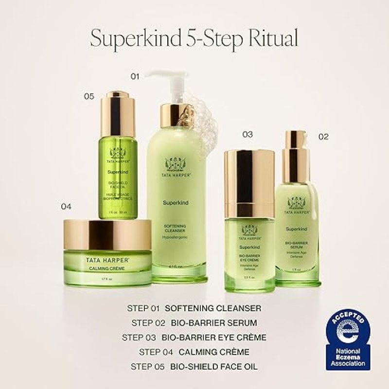 TATA HARPER CALMING CRèME 50ML SOOTHING MOISTURIZER FOR ECZEMA SENSITIVE, SENSITIVE SKIN