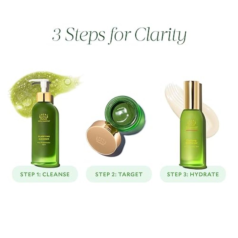 TATA HARPER CLARIFYING MOISTURIZER 50ML LIGHTWEIGHT MATTIFYING FACE CREAM FOR OILY, BLEMISH-PRONE SK