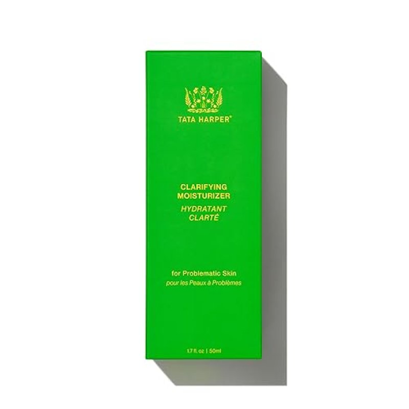 TATA HARPER CLARIFYING MOISTURIZER 50ML LIGHTWEIGHT MATTIFYING FACE CREAM FOR OILY, BLEMISH-PRONE SK
