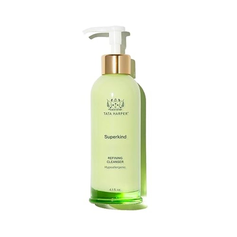 TATA HARPER SUPERKIND REFINING CLEANSER 125ML GENTLE, HYPOALLERGENIC, VEGAN SKINCARE
