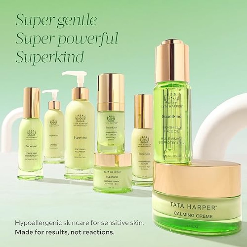 TATA HARPER SUPERKIND REFINING CLEANSER 125ML GENTLE, HYPOALLERGENIC, VEGAN SKINCARE