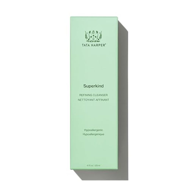 TATA HARPER SUPERKIND REFINING CLEANSER 125ML GENTLE, HYPOALLERGENIC, VEGAN SKINCARE