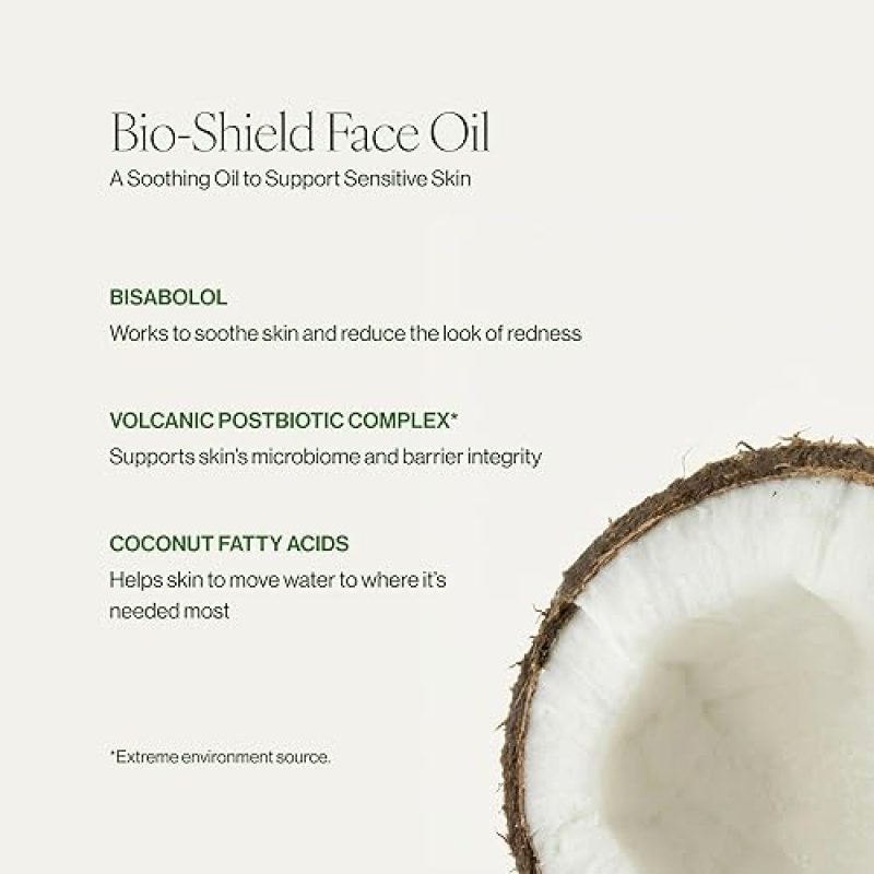 TATA HARPER BIO-SHIELD FACE OIL FOR REACTIVE SKIN 30ML NATURAL SKINCARE TREATMENT