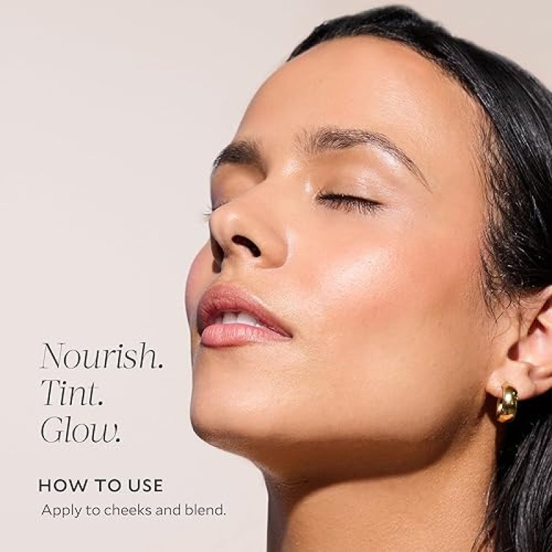 TATA HARPER NATURAL VITAMIN-INFUSED CREAM BLUSH 100 ORGANIC, RADIANT MAKEUP COLOR
