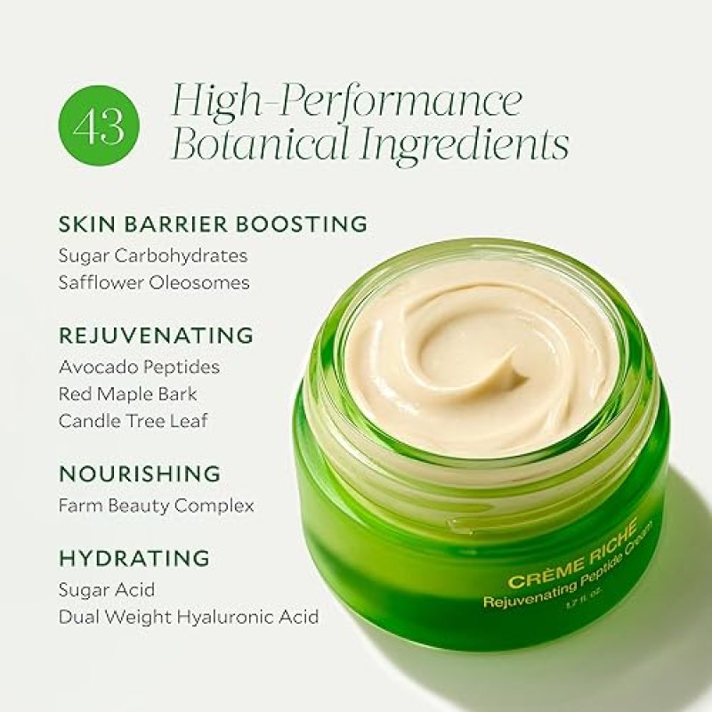 TATA HARPER CRèME RICHE 50ML RICH PEPTIDE MOISTURIZING CREAM, NATURAL SKINCARE