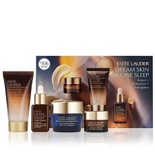 ESTéE LAUDER DREAM SKIN 4-PIECE SET CLEANSER, SERUM, MOISTURIZER OVERNIGHT TREATMENT