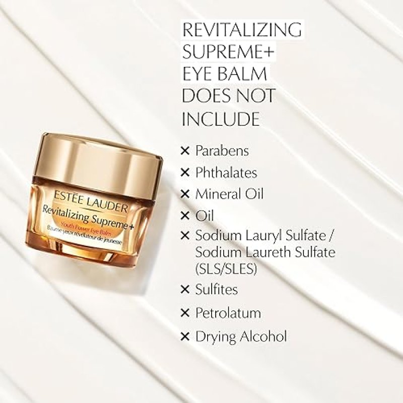 ESTéE LAUDER REVITALIZING SUPREME HYDRATING UNDER EYE BALM WITH HYALURONIC ACID 0.5 OZ
