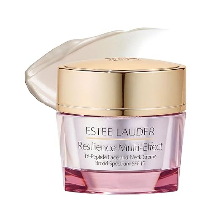 ESTéE LAUDER RESILIENCE MULTI-EFFECT TRI-PEPTIDE FACE NECK CREAM SPF 15 ANTI-AGING MOISTURIZER