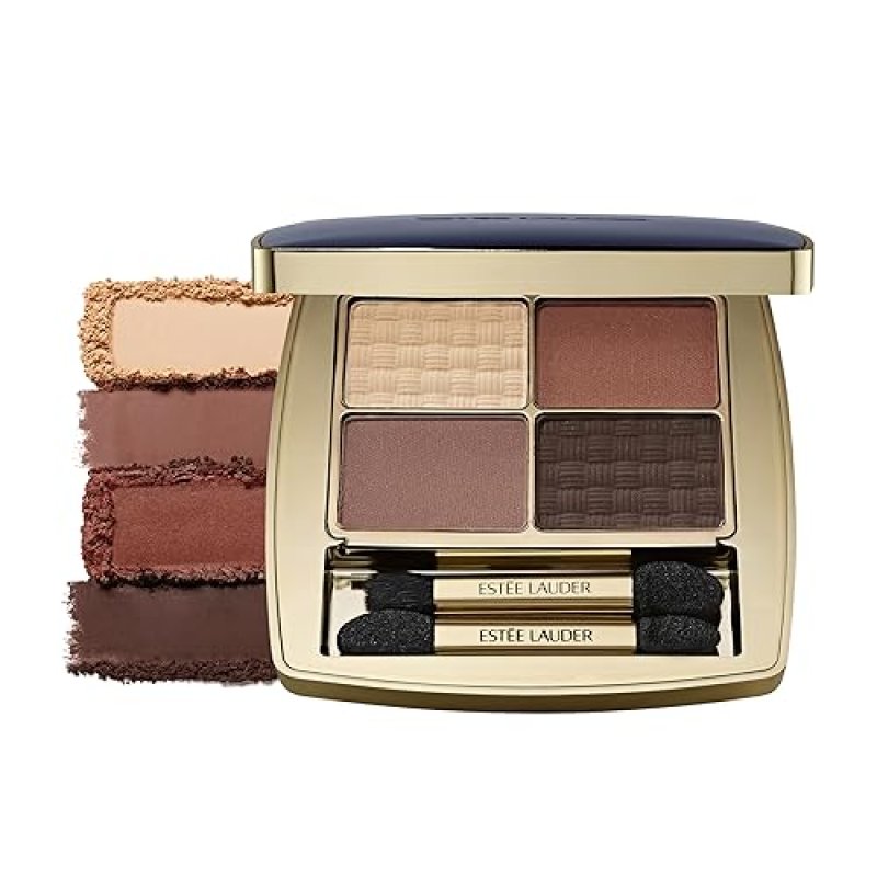 ESTéE LAUDER ESSENTIAL EYESHADOW QUAD PALETTE LONG-LASTING, SCULPT MAGNIFY, 0.14 OZ