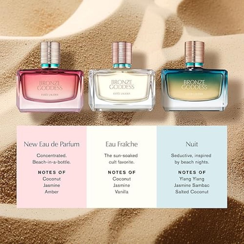 ESTéE LAUDER BRONZE GODDESS EAU FRAîCHE SPRAY FOR WOMEN TIARE, COCONUT VANILLA SCENT