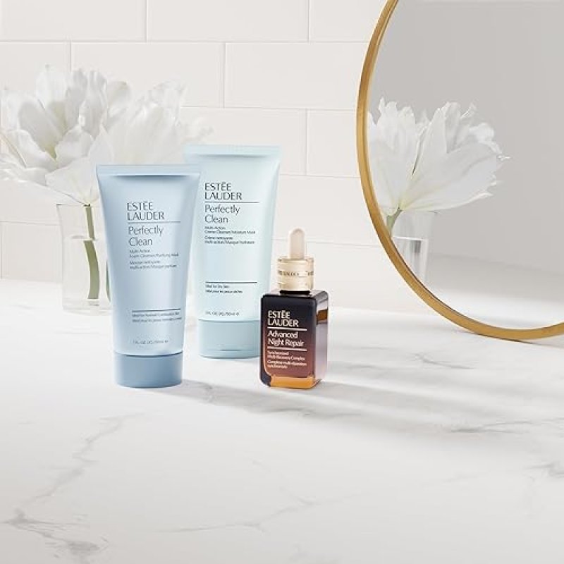 ESTéE LAUDER PERFECTLY CLEAN FOAMING FACE WASH PURIFYING MASK 5 OZ - MULTI-ACTION CLEANSER