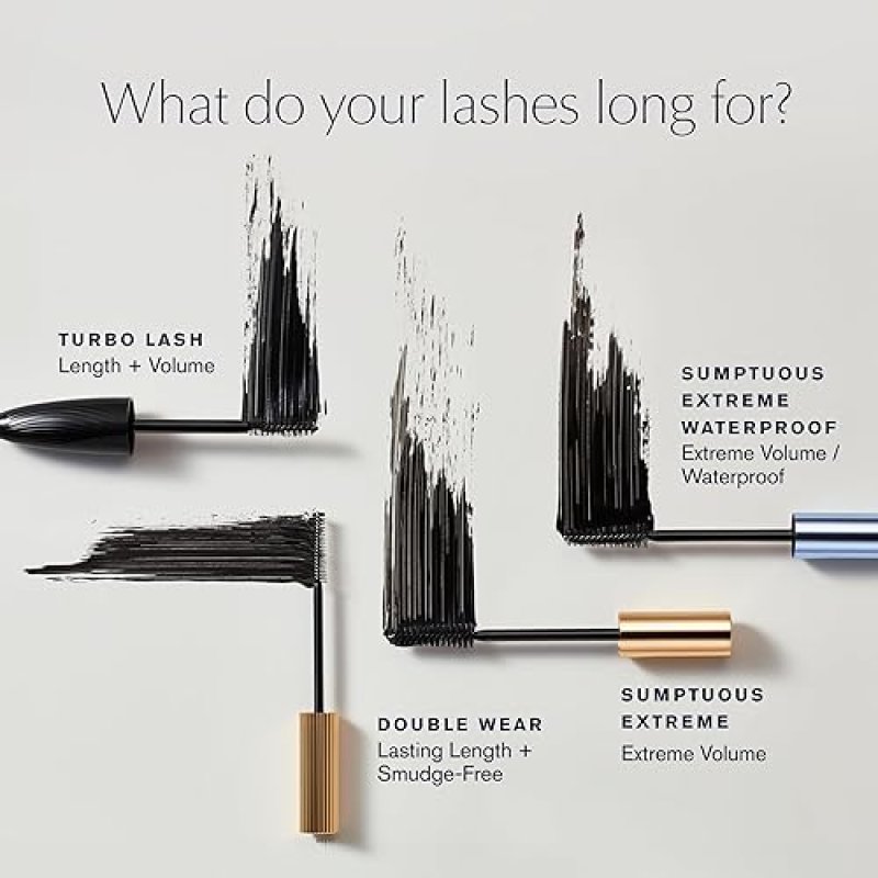 ESTéE LAUDER SUMPTUOUS EXTREME LASH MASCARA 01 EXTREME BLACK VOLUMIZING LENGTHENING