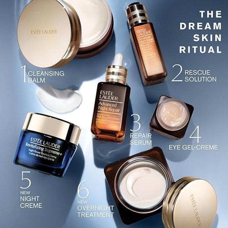 ESTéE LAUDER REVITALIZING SUPREME NIGHT CREAM WITH PEPTIDES FIRMS, LIFTS PLUMPS SKIN