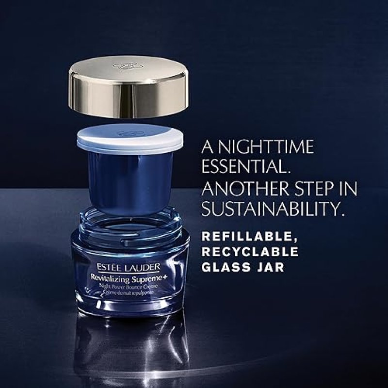ESTéE LAUDER REVITALIZING SUPREME NIGHT CREAM WITH PEPTIDES FIRMS, LIFTS PLUMPS SKIN