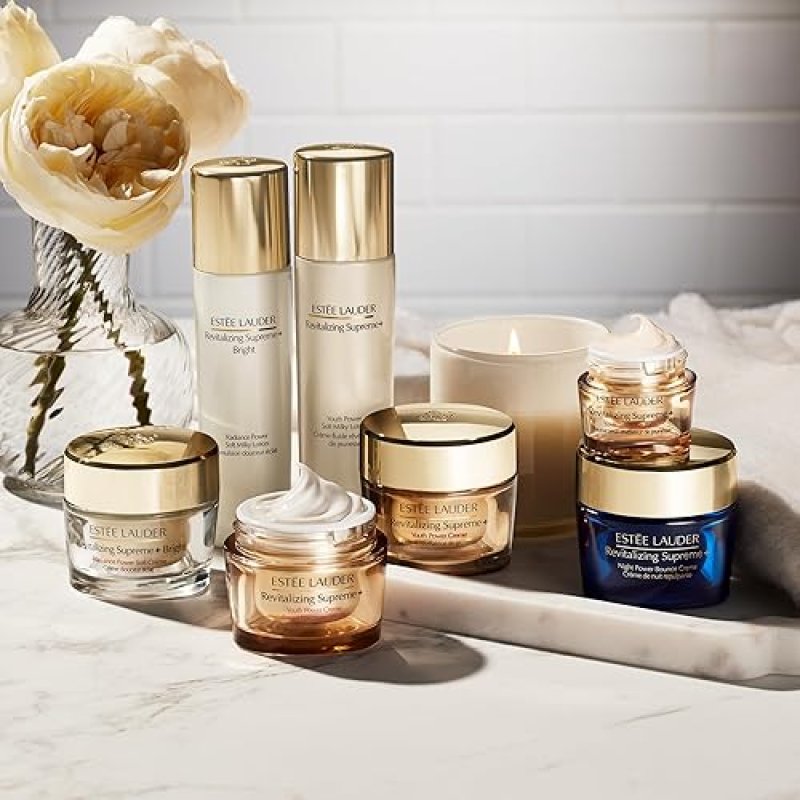 ESTéE LAUDER REVITALIZING SUPREME NIGHT CREAM WITH PEPTIDES FIRMS, LIFTS PLUMPS SKIN