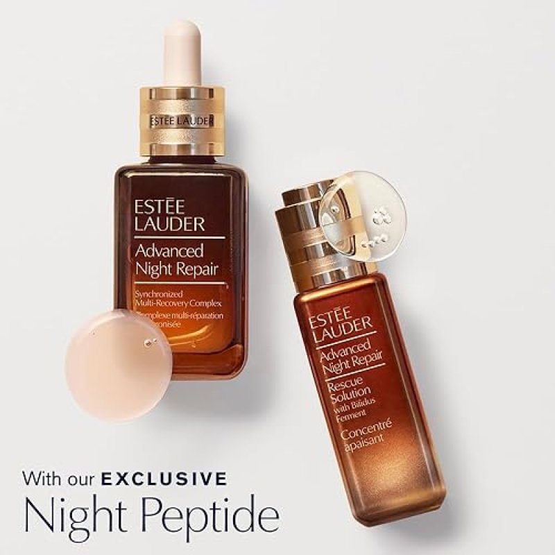 ESTéE LAUDER ADVANCED NIGHT REPAIR RESCUE SOLUTION 0.68OZ WITH 15 BIFIDUS FERMENT FOR REDNESS REDUCT