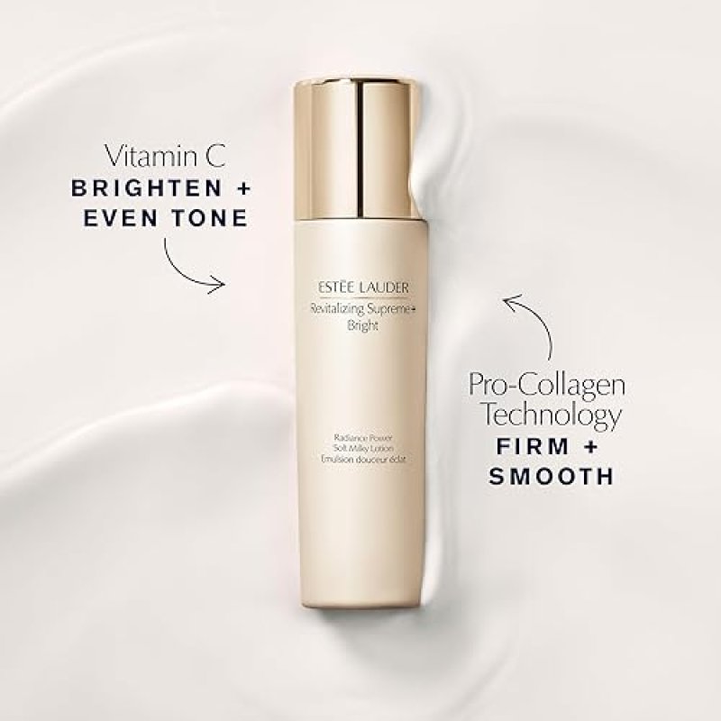ESTéE LAUDER REVITALIZING SUPREME BRIGHT RADIANCE LOTION WITH VITAMIN C DARK SPOT CORRECTOR 3.4 OZ