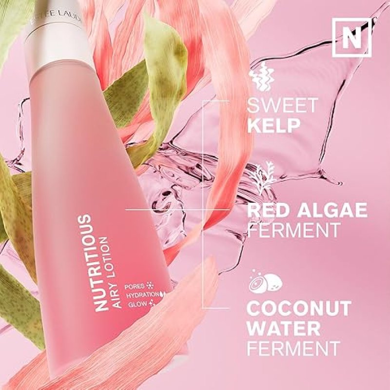 ESTéE LAUDER NUTRITIOUS AIRY FACE MOISTURIZER WITH NIACINAMIDE PORE MINIMIZING, 3.4 OZ