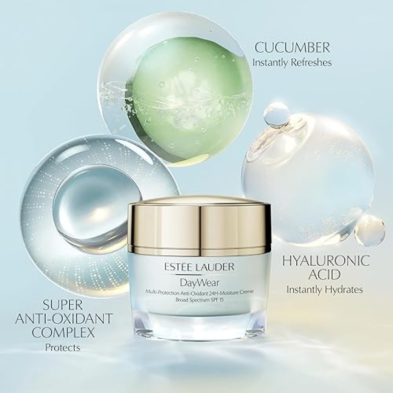 ESTéE LAUDER DAYWEAR SPF 15 ANTI-AGING FACE MOISTURIZER WITH ANTIOXIDANTS 24H HYDRATION