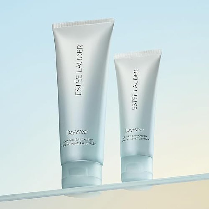ESTéE LAUDER DAYWEAR GLOW BOOST JELLY CLEANSER PORE MINIMIZING FACE WASH WITH ALGAE CUCUMBER