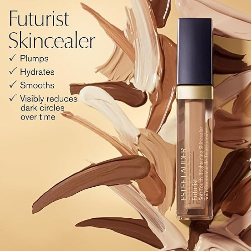 ESTéE LAUDER FUTURIST BRIGHTENING CONCEALER WITH VITAMIN C, SOFT TOUCH SKINCEALER 0.2 FL OZ