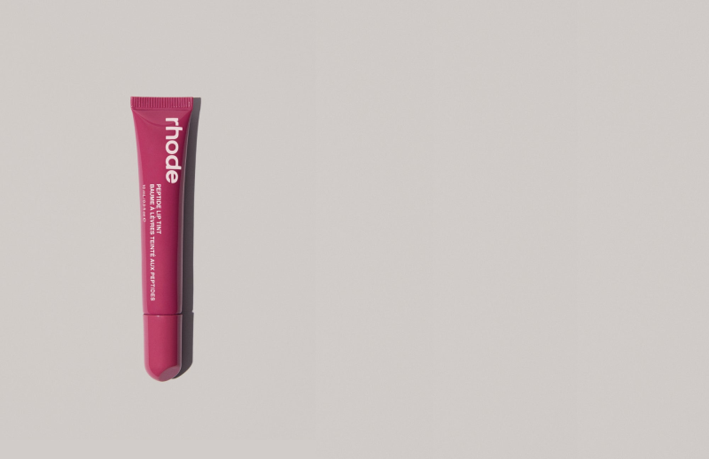 RHODE PEPTIDE LIP TINT  THE TINTED LIP  LAYER  CRUSHED BERRY