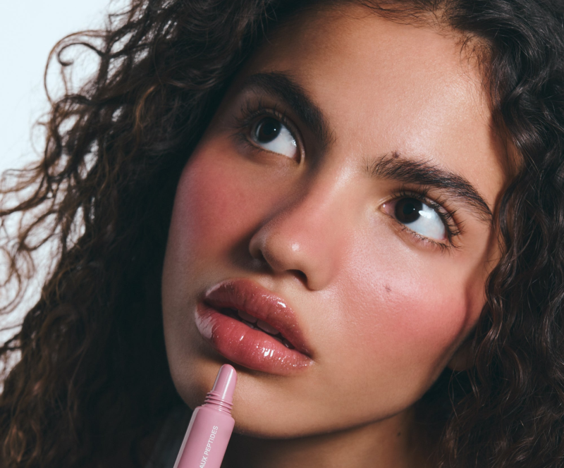 RHODE THE DUOS POCKET BLUSH + PEPTIDE LIP TINT  TEACUP + PRETZEL -  A RASPBERRY MAUVE PAIR