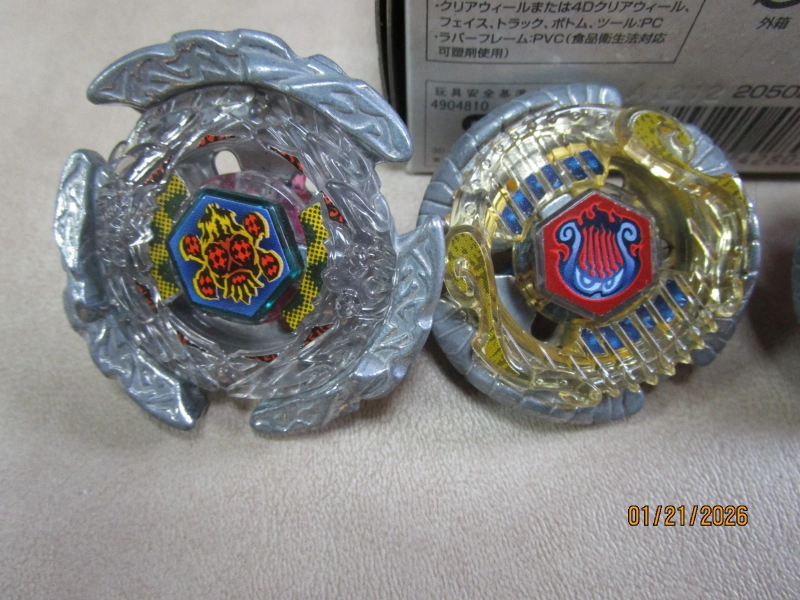 BEYBLADE TAKARA TOMY 4D BB-123 RANDOM BOOSTER VOL 9 SET