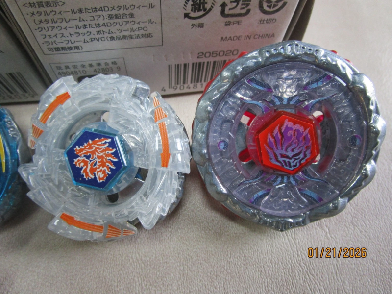 BEYBLADE TAKARA TOMY 4D BB-123 RANDOM BOOSTER VOL 9 SET