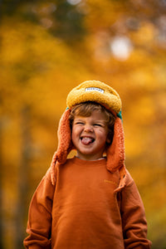 ROARSOME ORGANIC COTTON TRACKSUIT - BURNT ORANGE  RUST