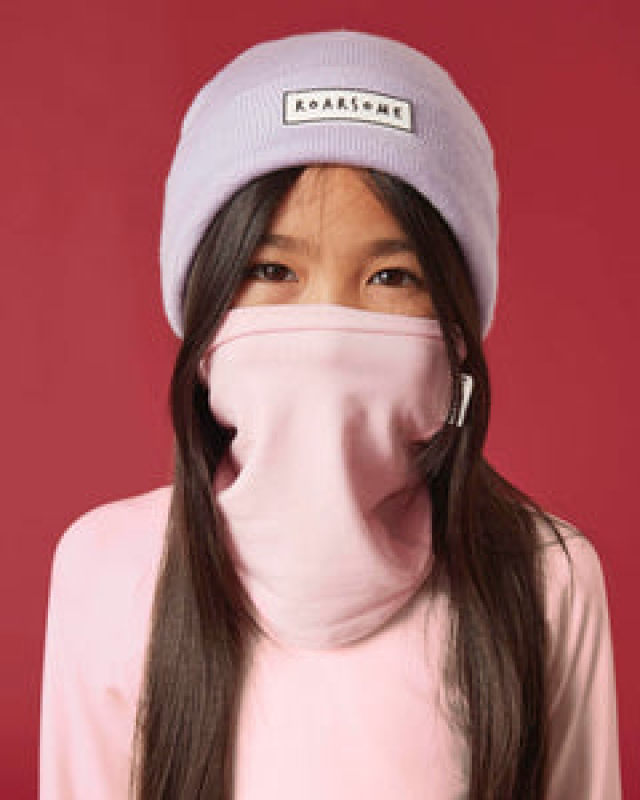 ROARSOME BAMBOO SNOOD - MARSHMALLOW PINK