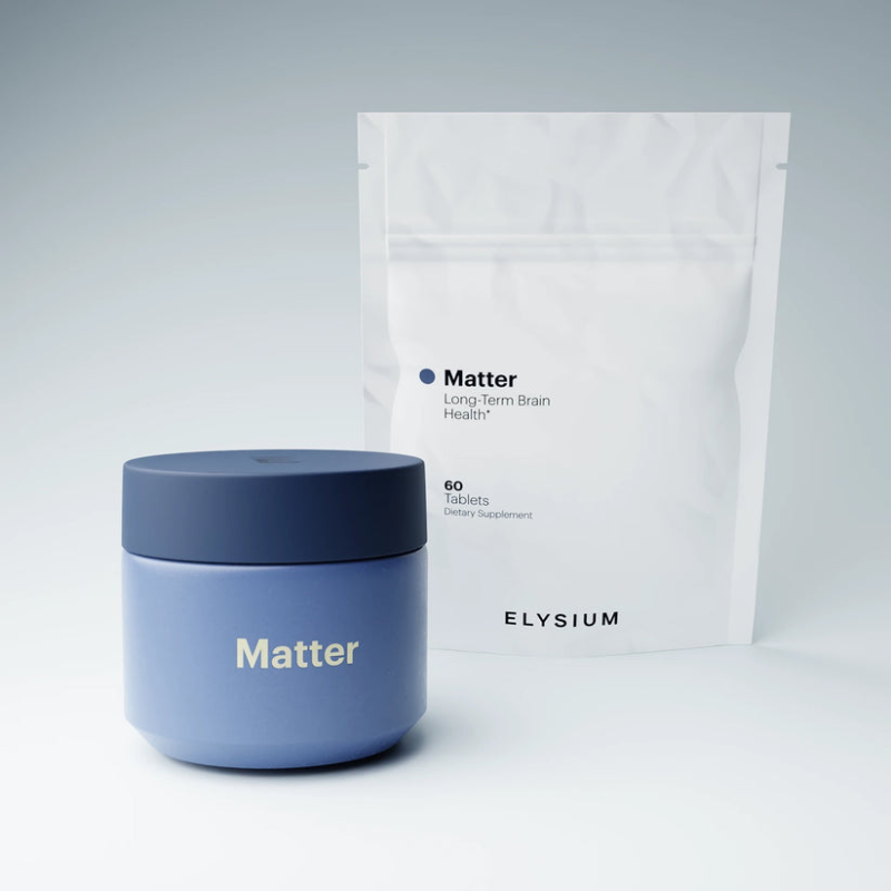 ELYSIUM HEALTH MATTER  240 REVIEWS TRI-VITAMIN COMPLEX FOR BRAIN AGING