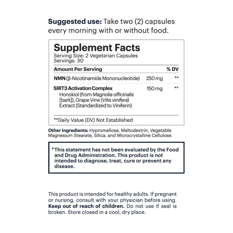 ELYSIUM HEALTH SIGNAL  189 REVIEWS MITOCHONDRIA SUPPORT FOR METABOLIC AGING