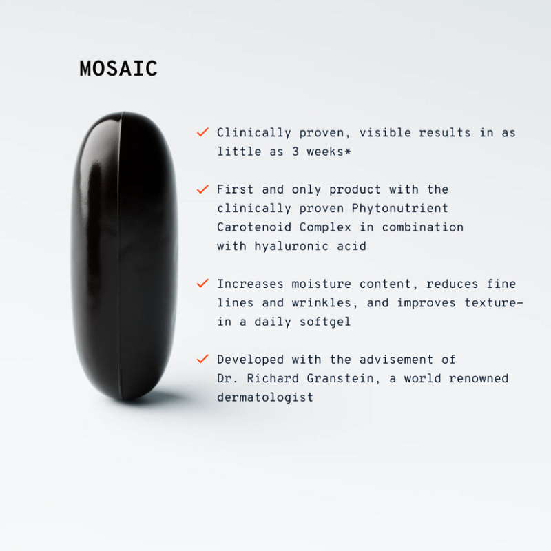 ELYSIUM HEALTH MOSAIC  138 REVIEWS SKIN AGING + COLLAGEN SUPPORT
