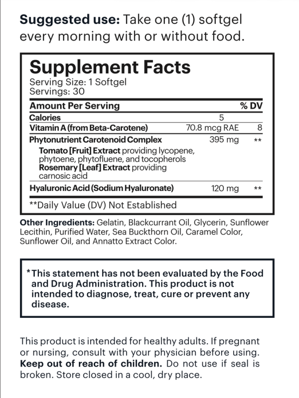 ELYSIUM HEALTH MOSAIC  138 REVIEWS SKIN AGING + COLLAGEN SUPPORT