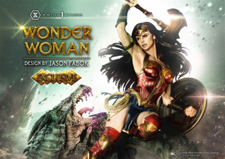SIDESHOW WONDER WOMAN VS HYDRA 1:3 SCALE STATUE BY PRIME 1 STUDIO